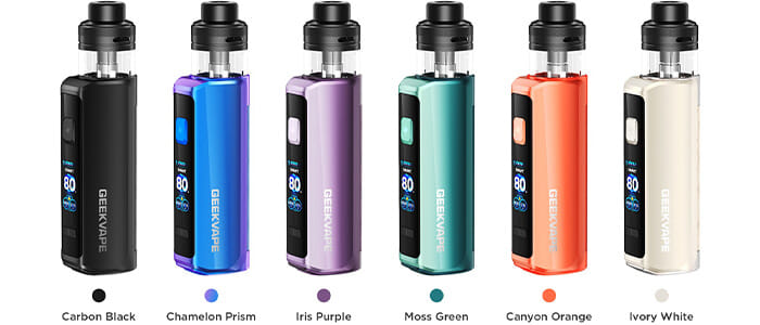 Coloris disponibles Geekvape Force